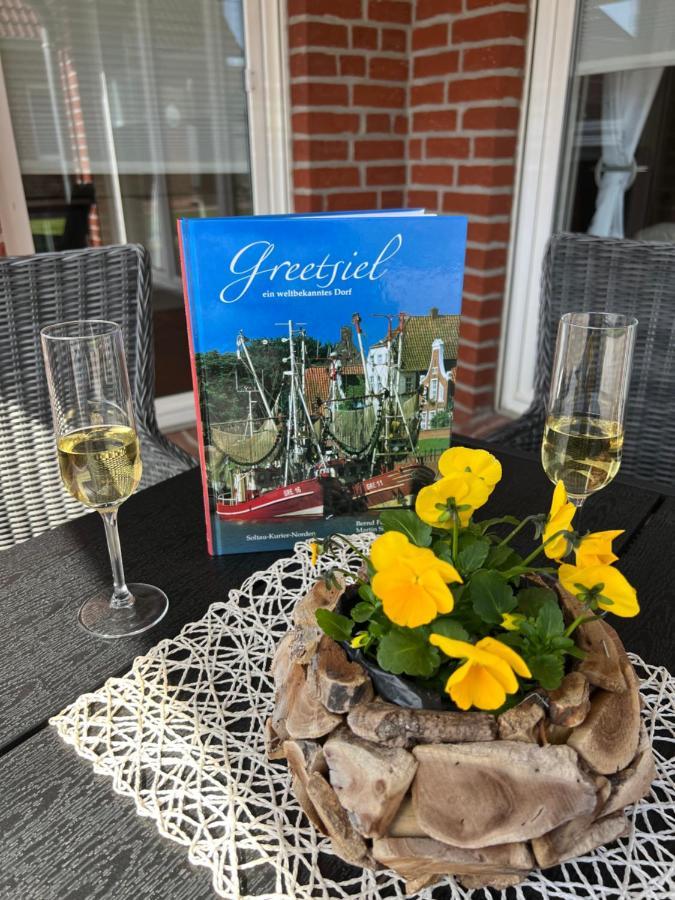 Ferienhaus Antje Greetsiel Nordsee Krummhörn Esterno foto